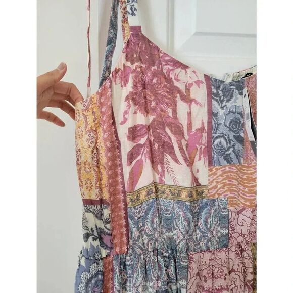 Lane bryant Sweetheart-Neck Tie-Shoulder Midi Dress 18 NWT - Picture 6 of 11